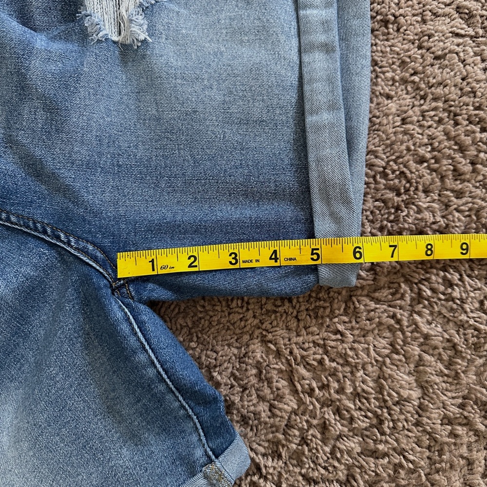 Denim Blue Women's Shorts 22 - Picture 4 of 6
